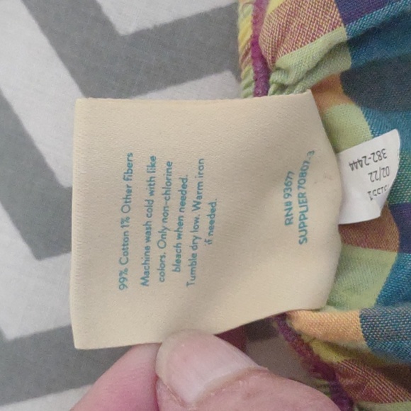 ThereAbouts ruffled top XL/18.5P Multi-colored - Picture 8 of 8